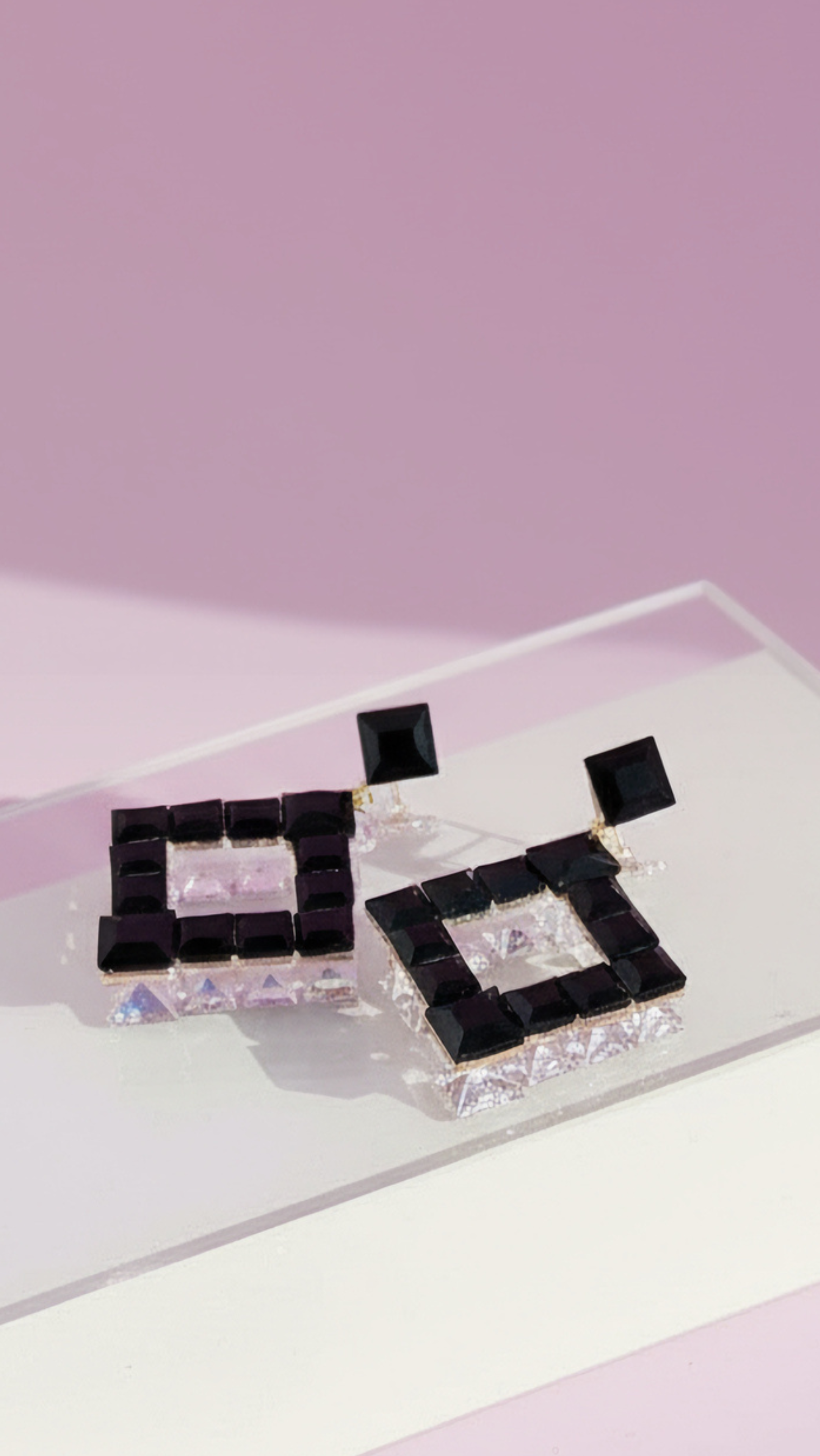 Arya Jewellery Wholesale – wholesale Dangle earrings – Square Cut Crystal Drop & Dangle Earrings0