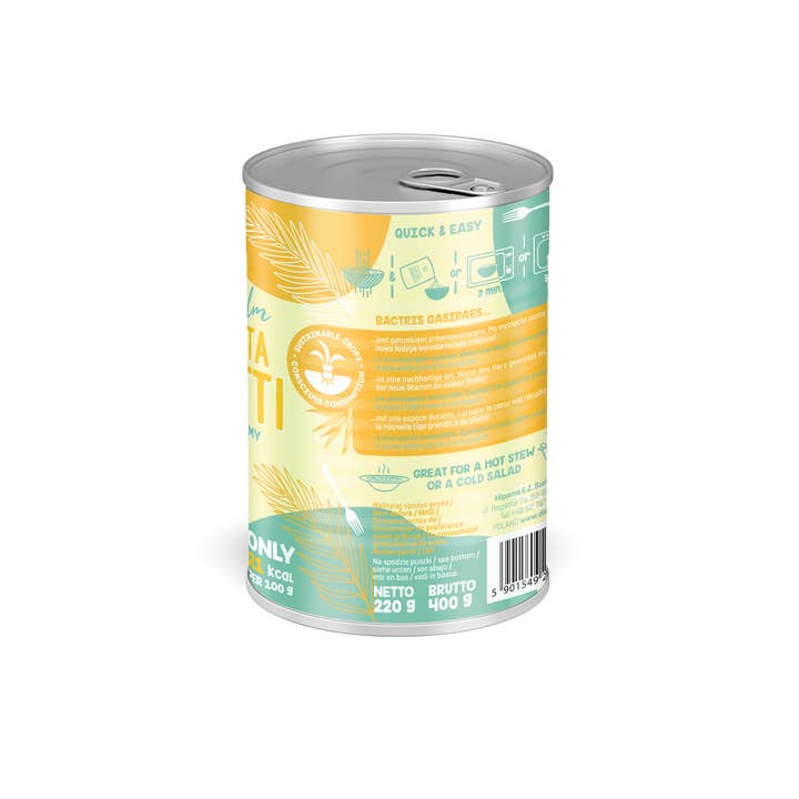 Diet Food - Wholesale Pasta - Keto pasta Spaghetti Hearts of Palm - can 400 g1