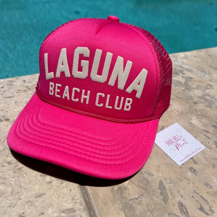 Malibu and Mint – Engroshandel Trucker hat - Dame – Laguna Beach Club-hat5