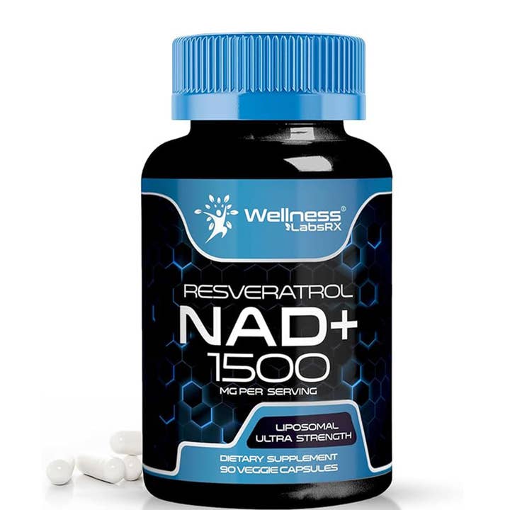 Liposomal NAD Capsules + Resveratrol 1500mg - 90 Capsules for wholesale by Health & Wellness Associates Inc.