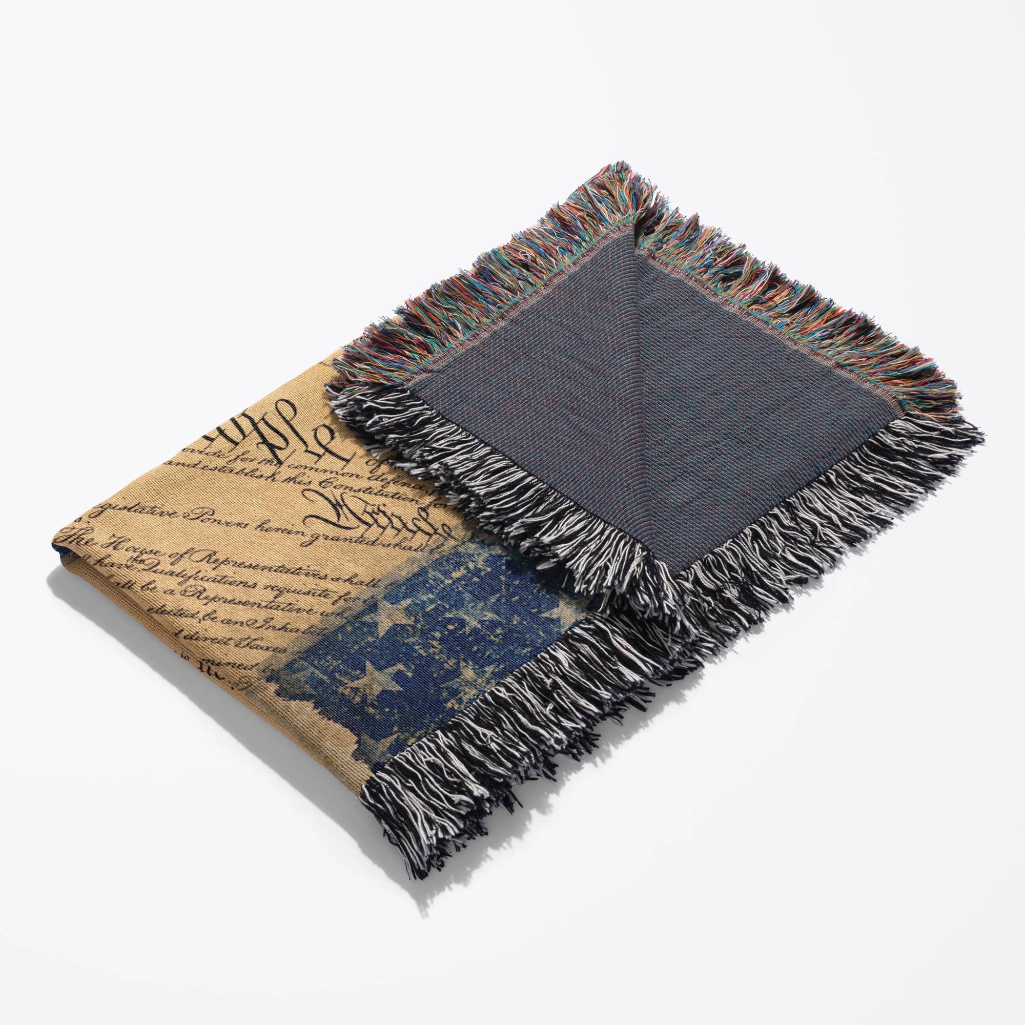 3dRose - Wholesale Decoratiedeken - 3dRose, Amerikaanse Grondwet, Deken3