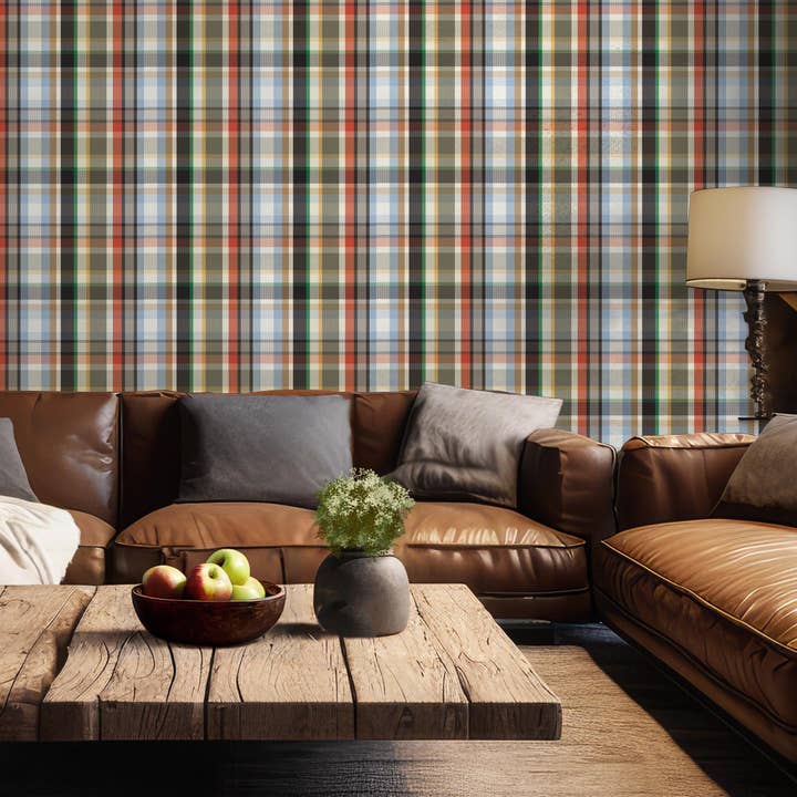 Samuel Tapet af Painted Hawk Design for engroshandel hos Loomwell Home Goods