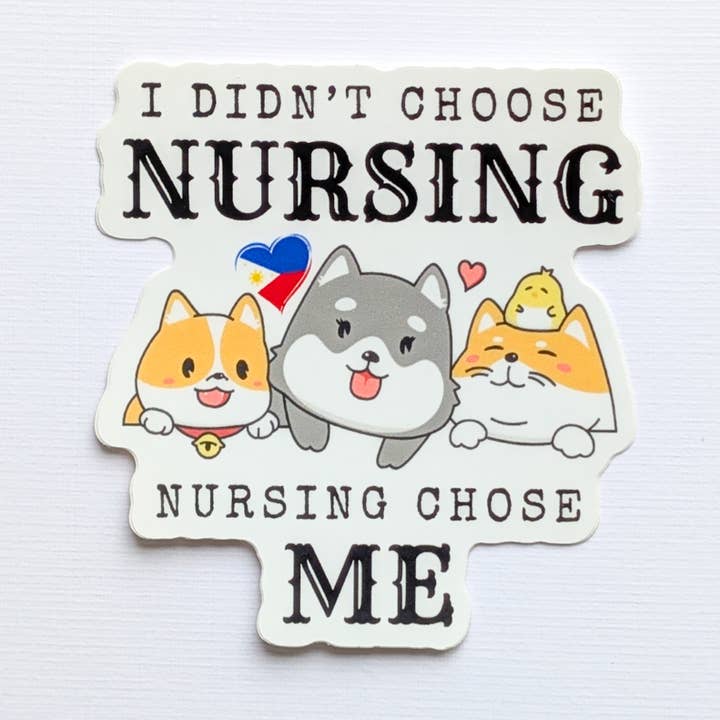 Cute Nursing Stickers Funny Animals Water Bottle Sticker for wholesale by Paper Picture Mama