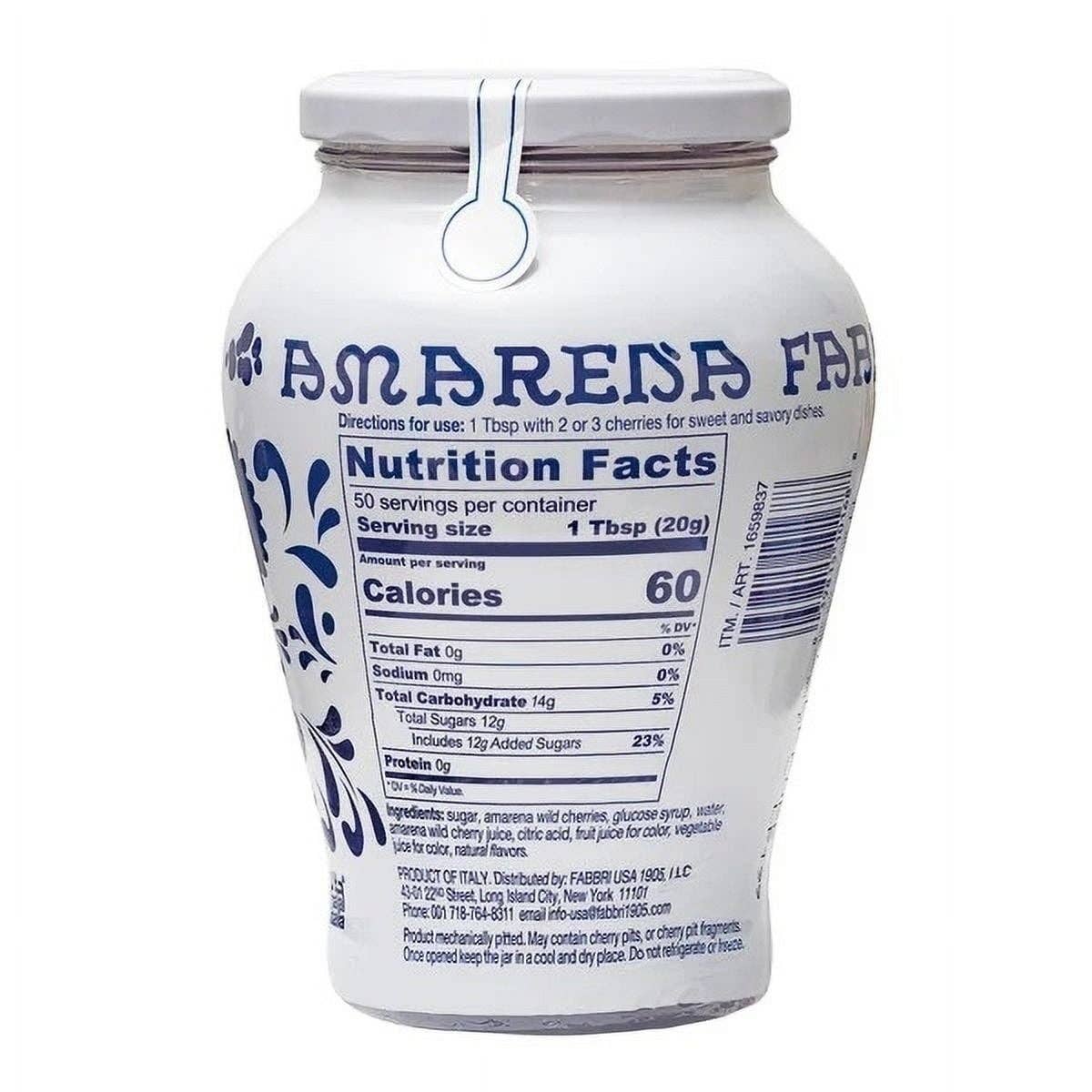 The Italians' Pantry - Wholesale Fruit Sauce - Fabbri Amarena Wild Cherries In Syrup1