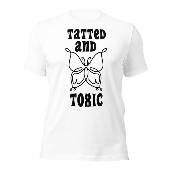 Tatuterad och giftig Unisex t-shirt för wholesale av Black and Gifted LLC