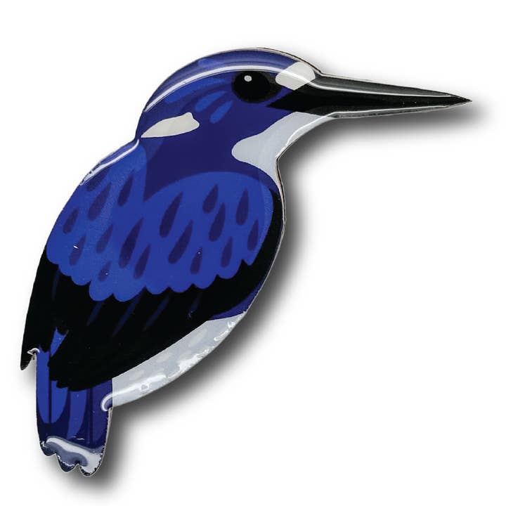 Little Kingfisher Brooch for wholesale by Selatan