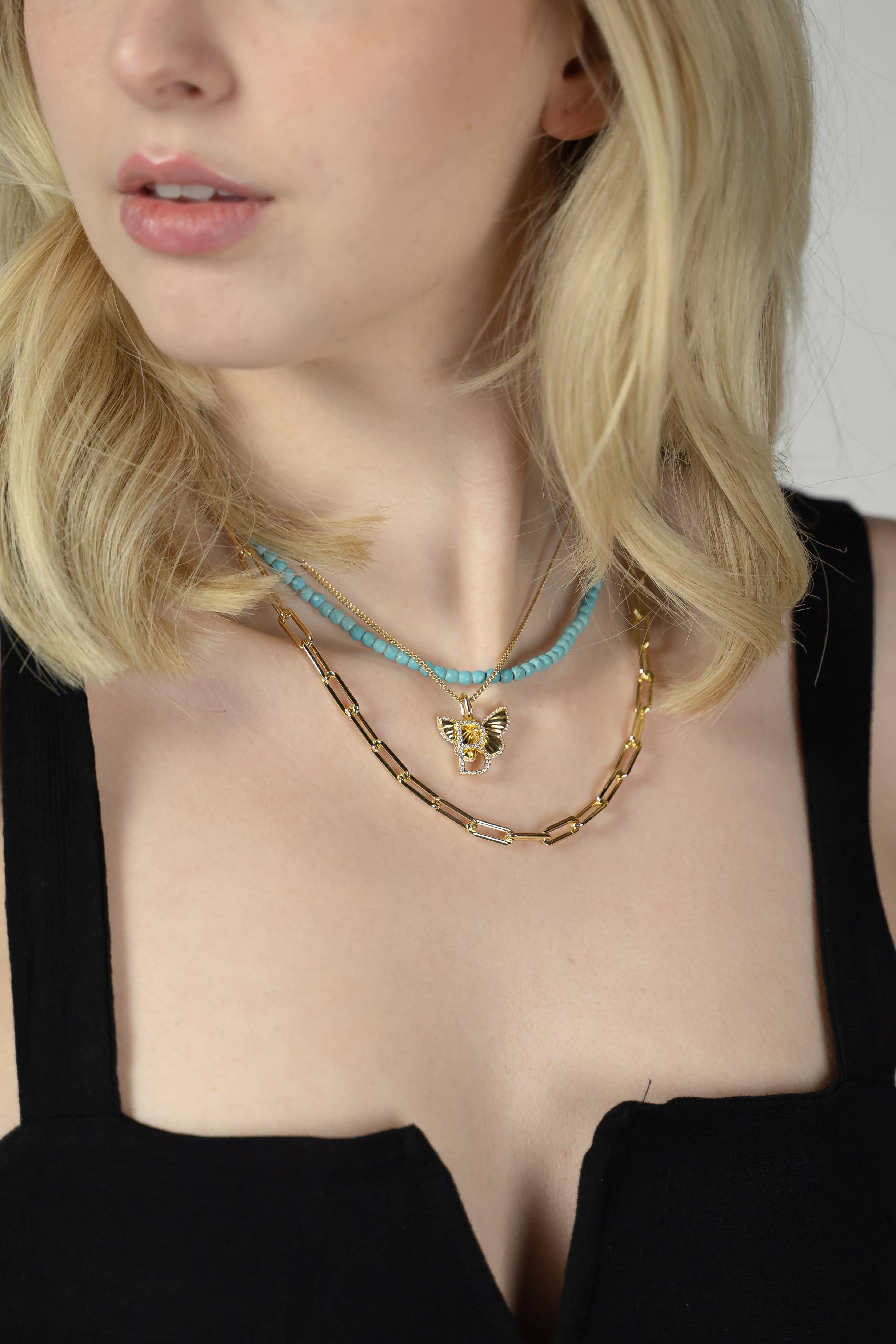 The Sis Kiss – wholesale Link & chain necklace – The Leo Chain (Essentials Collection)7