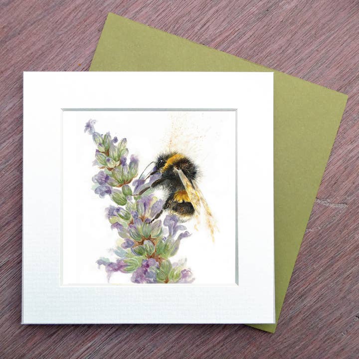 Bee on Lavender, molto più di una semplice carta per la vendita all'ingrosso da parte di Field and Fur Gifts