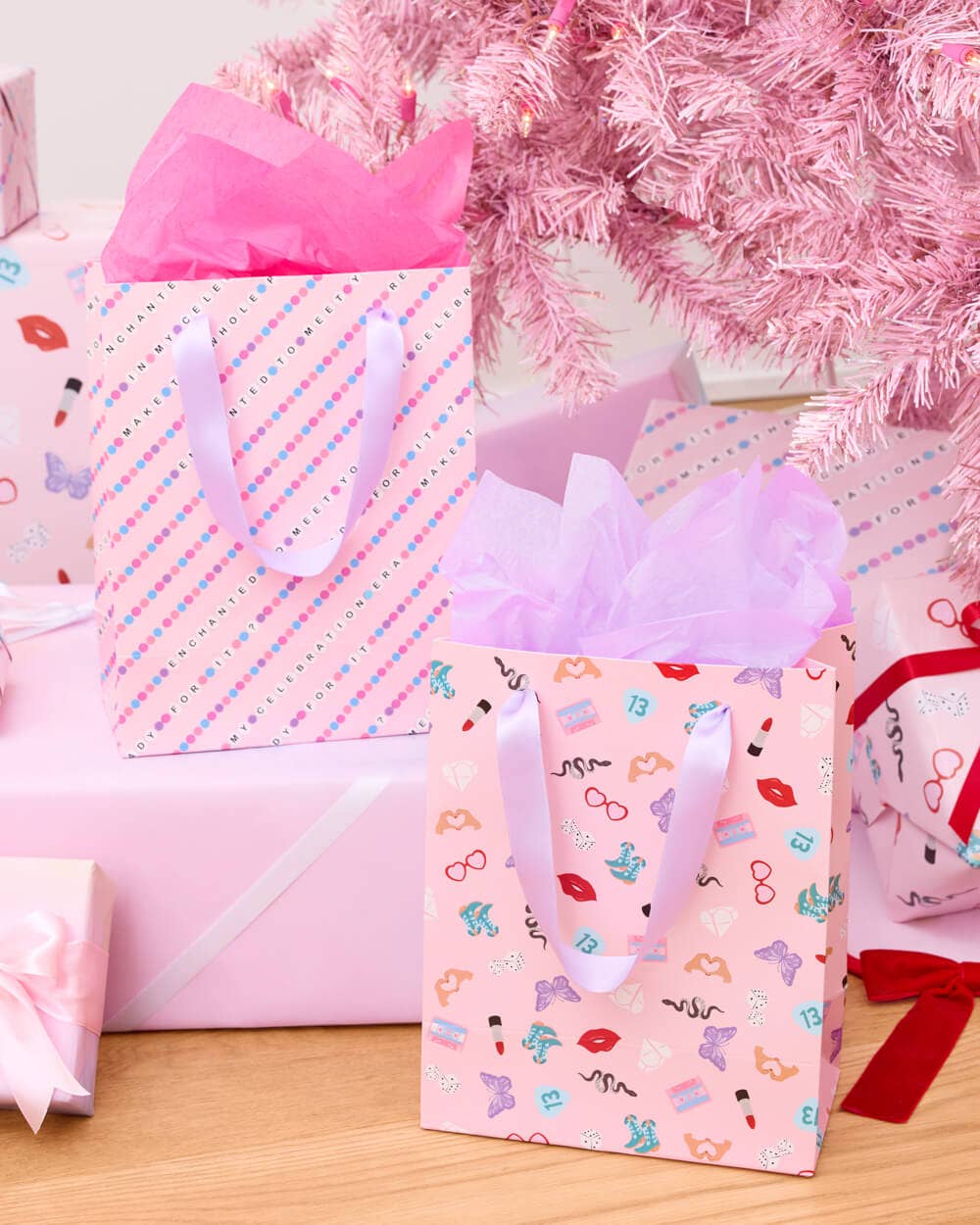 xo, Fetti - Vente Pochette cadeau - Ensemble de sacs Gifting Era - 6 sacs-cadeaux, cadeau de Noël et d'anniversaire Swiftie7