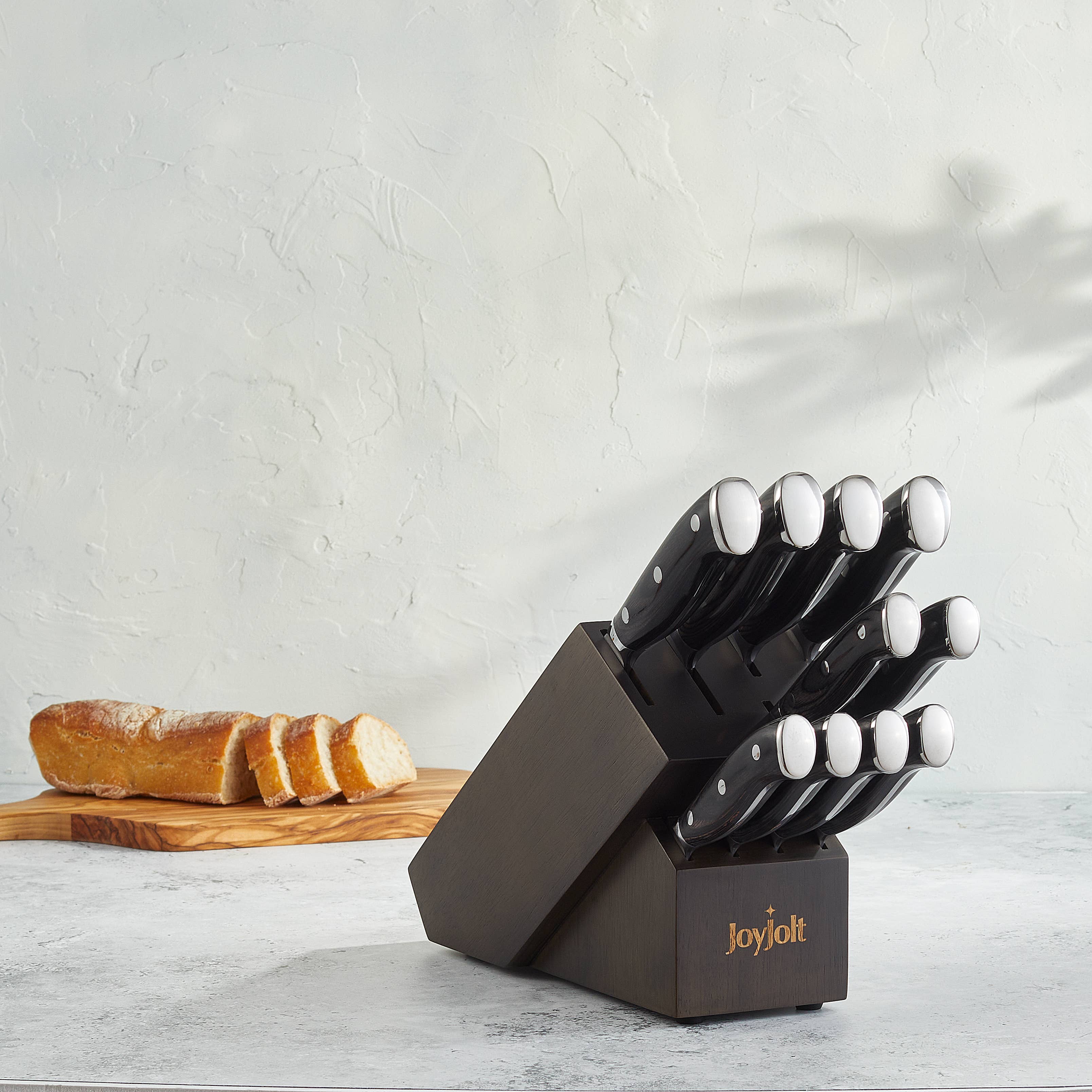 JoyJolt - Wholesale Knife Set - 11pc Knife Set With Block, High Carbon x50 German Steel5
