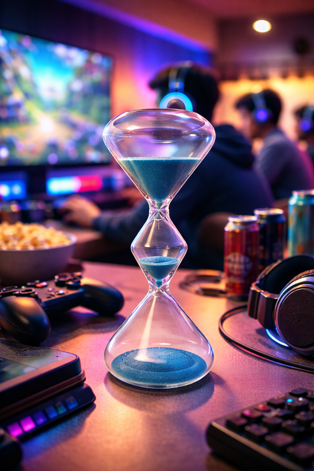 TEDCO Toys - Vente Minuteur - Sabliers en verre à triple globe1