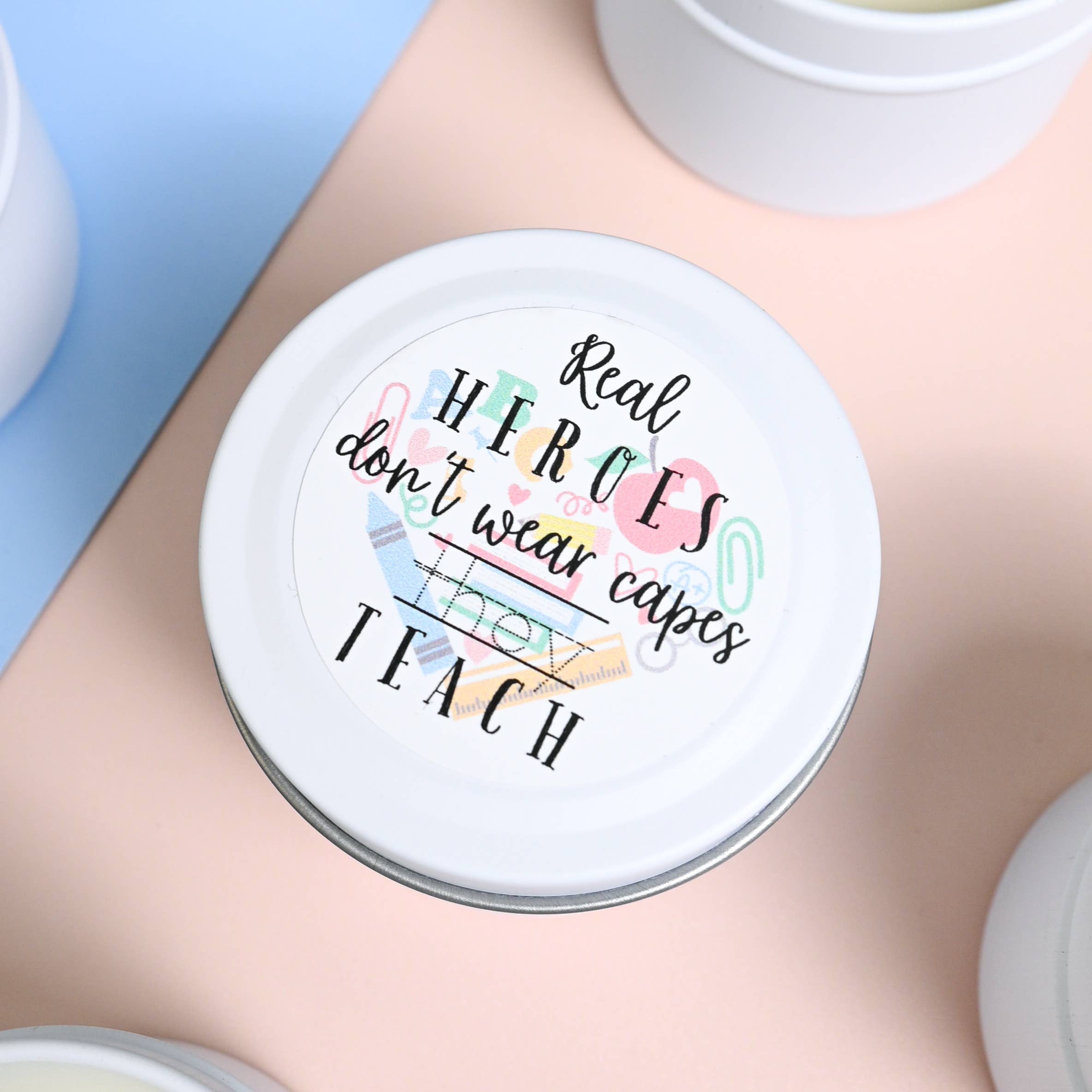 A Lil Luxury - Wholesale Travel Candles - Teacher & Educator Gift Mini Tin Candle3