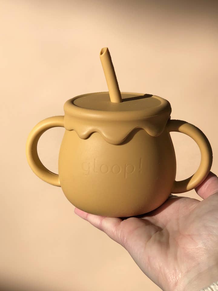 gloop! mango 3-in-1 silicoonbeker voor kinderen voor wholesale door gloop!