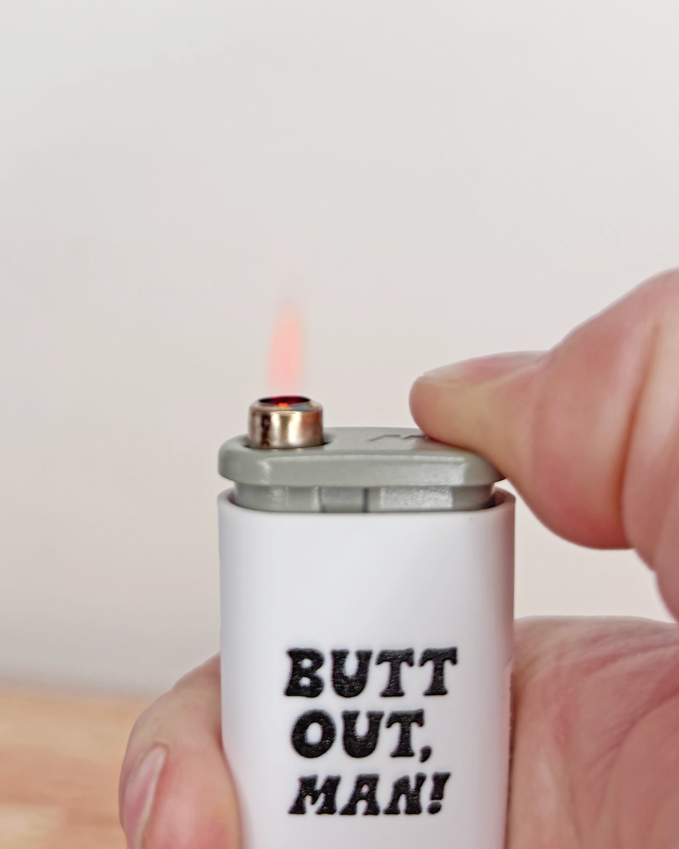 TV DAD - Wholesale Lighter - Butt Out Jet Lighter1