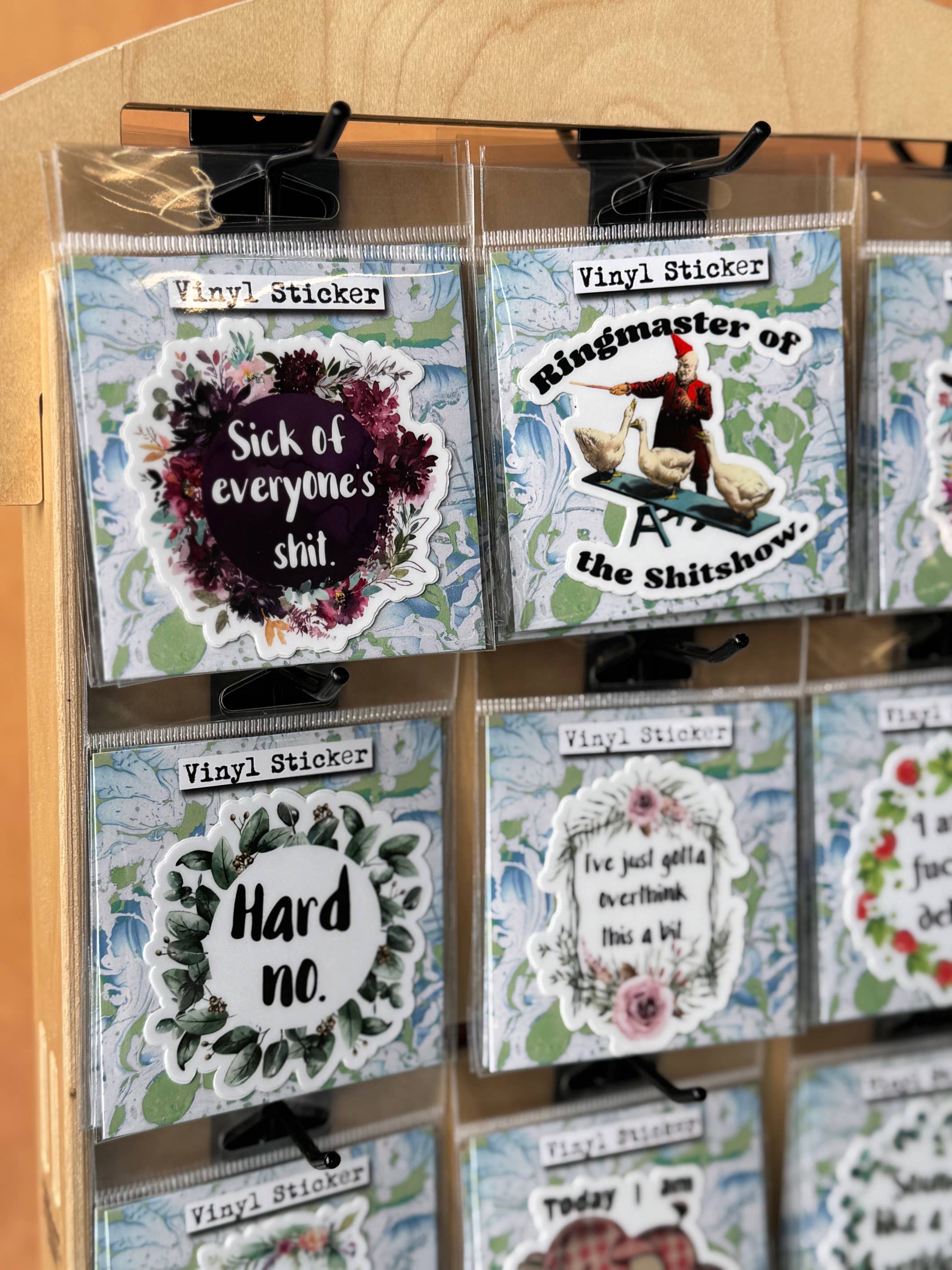 ChicalooKate - Wholesale Sticker - Whoopty Fucking Doo Vinyl Sticker2