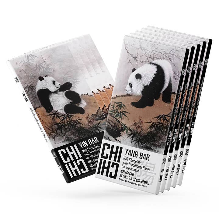 ChiChi Chocolate - Wholesale Chocolate Bar - Yin & Yang Bars Pack (2 of each/10 bars total)