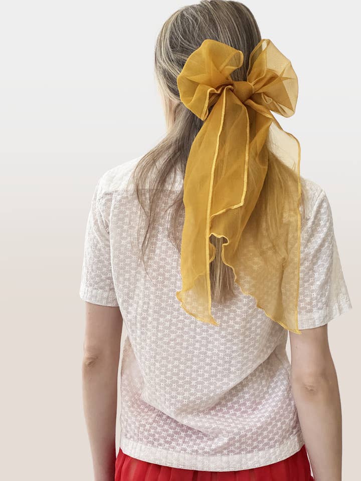 Great Gossamer Bow Barrette for wholesale by Jasmine Chong