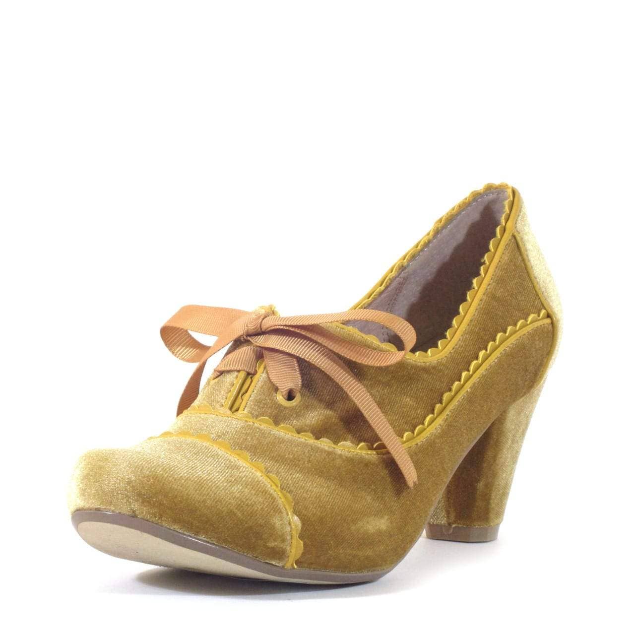 Chelsea Crew – Großhandel Schuhe mit niedrigen Absätzen – Damen – Madison Velvet Retro-Schuhe für den Urlaub19