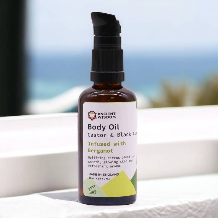 3x Organic Body Oil 50 ml - Bergamot for wholesale by AW Artisan