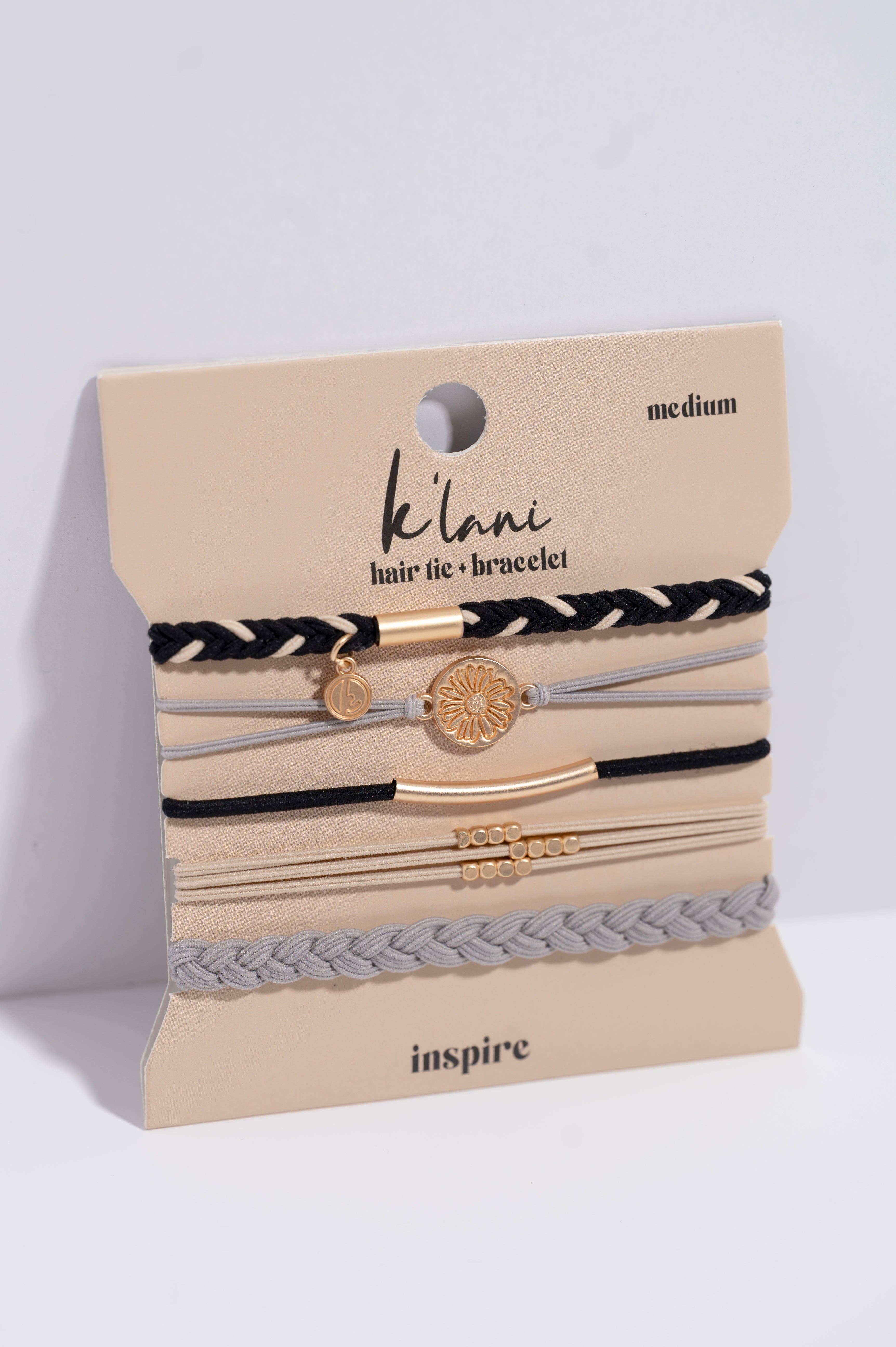 K'lani hair tie bracelets - Wholesale Jewelry Set - Inspire7