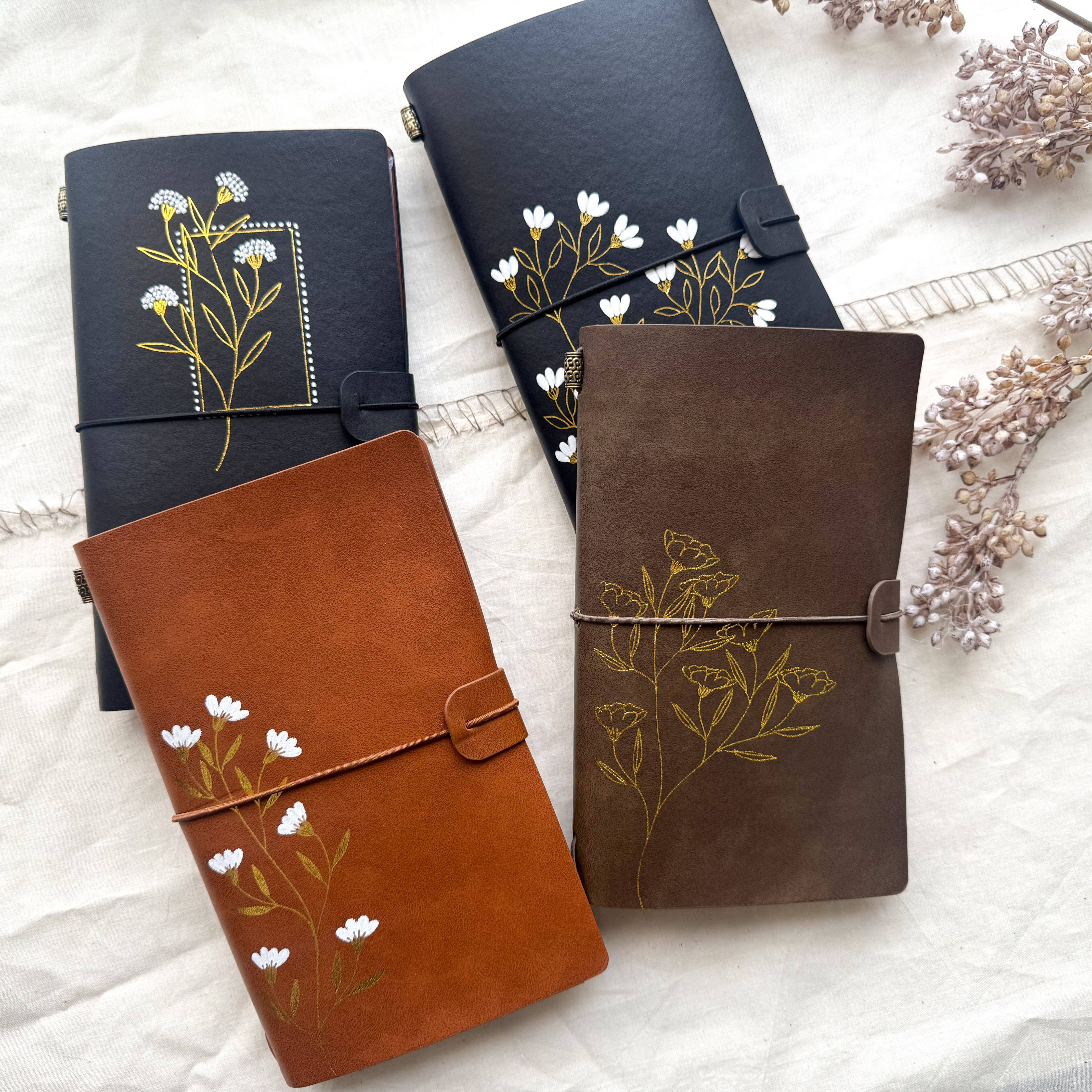 A House of Books - Wholesale Journal/Diary - Travel Journal- Floral7
