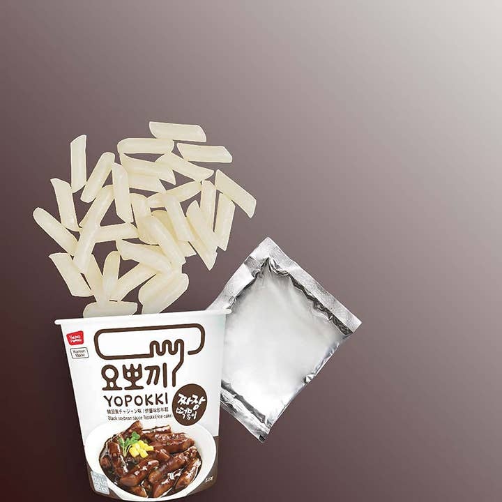 ROM AMERICA - Wholesale Ramen - Yopokki Instant Tteokbokki Cup Jjajang - 140g3