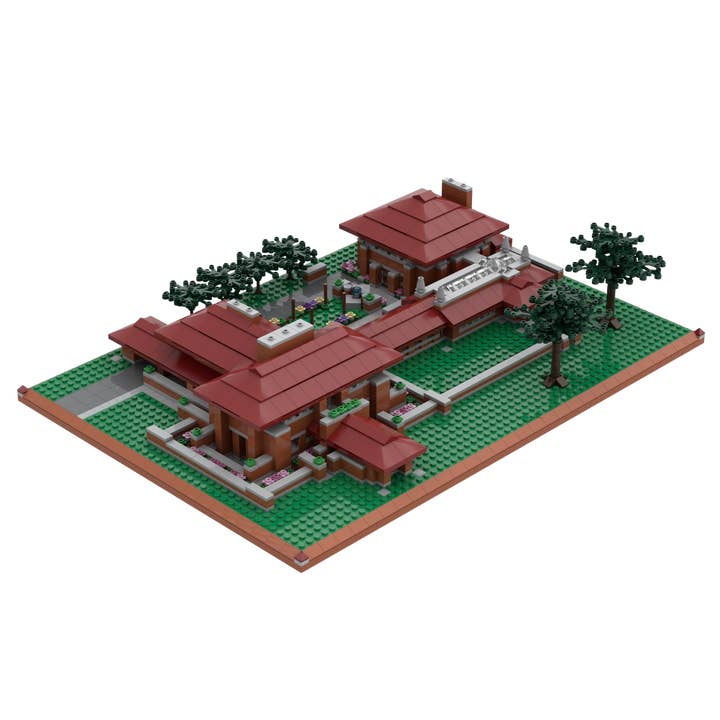 The Atom Brick - Wholesale Building Set - Kids - The Atom Brick Frank Lloyd Wright Darwin D. Martin House1