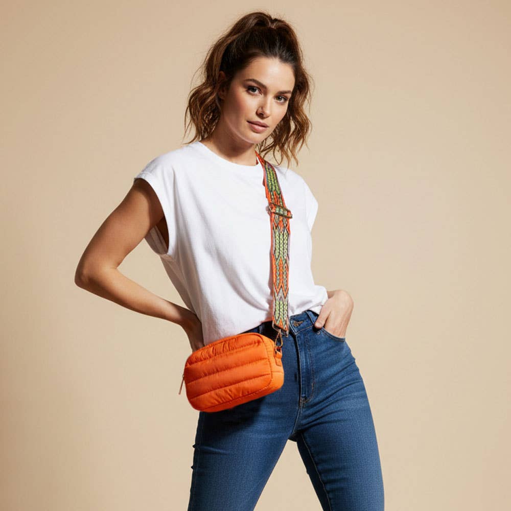 AHDORNED - Wholesale Messenger Bag - Women's - Ella Quilted Puffy Messenger23