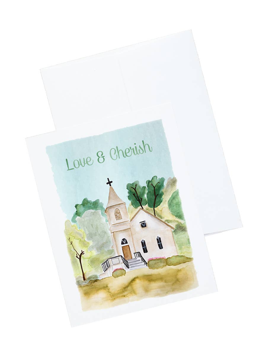 Knollwood Lane - Wholesale Stationery/Notecard Set - Going To The Chapel Wedding Stationery & Notecard Set5