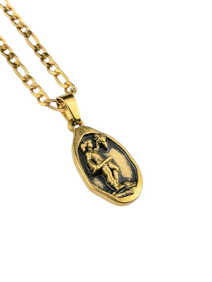 Against All Odds Pendant & Chain for wholesale by SAVAGE TACTICIANS