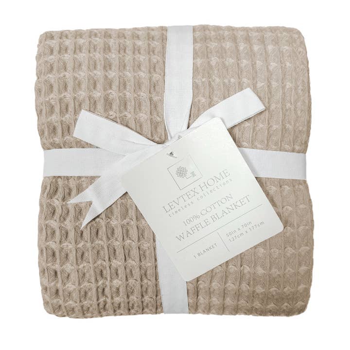 Levtex Home - Wholesale Throw Blanket - Waffle Blanket Throw1
