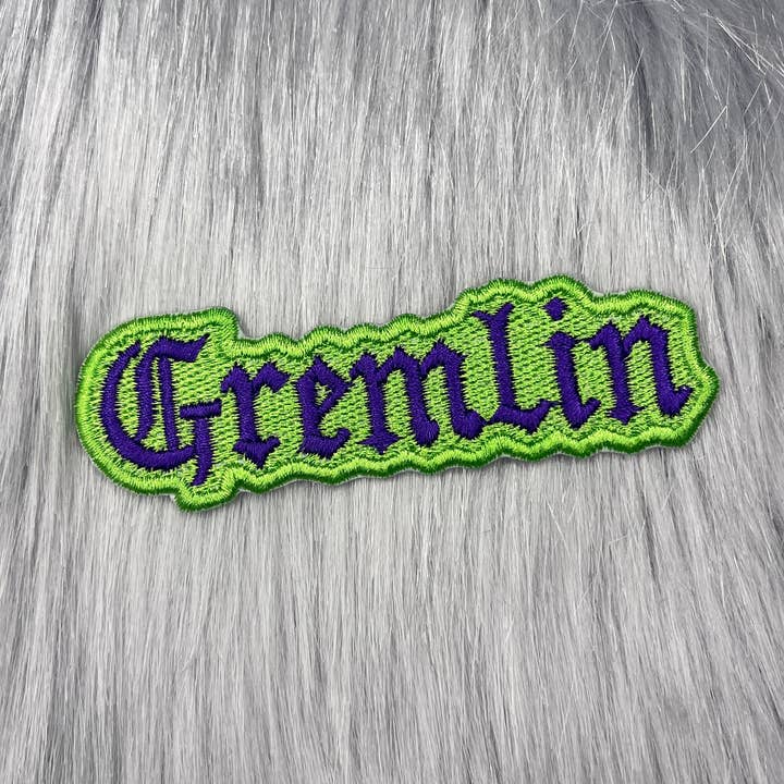 Geborduurde patch van Gremlin voor wholesale door Troublesome Heart