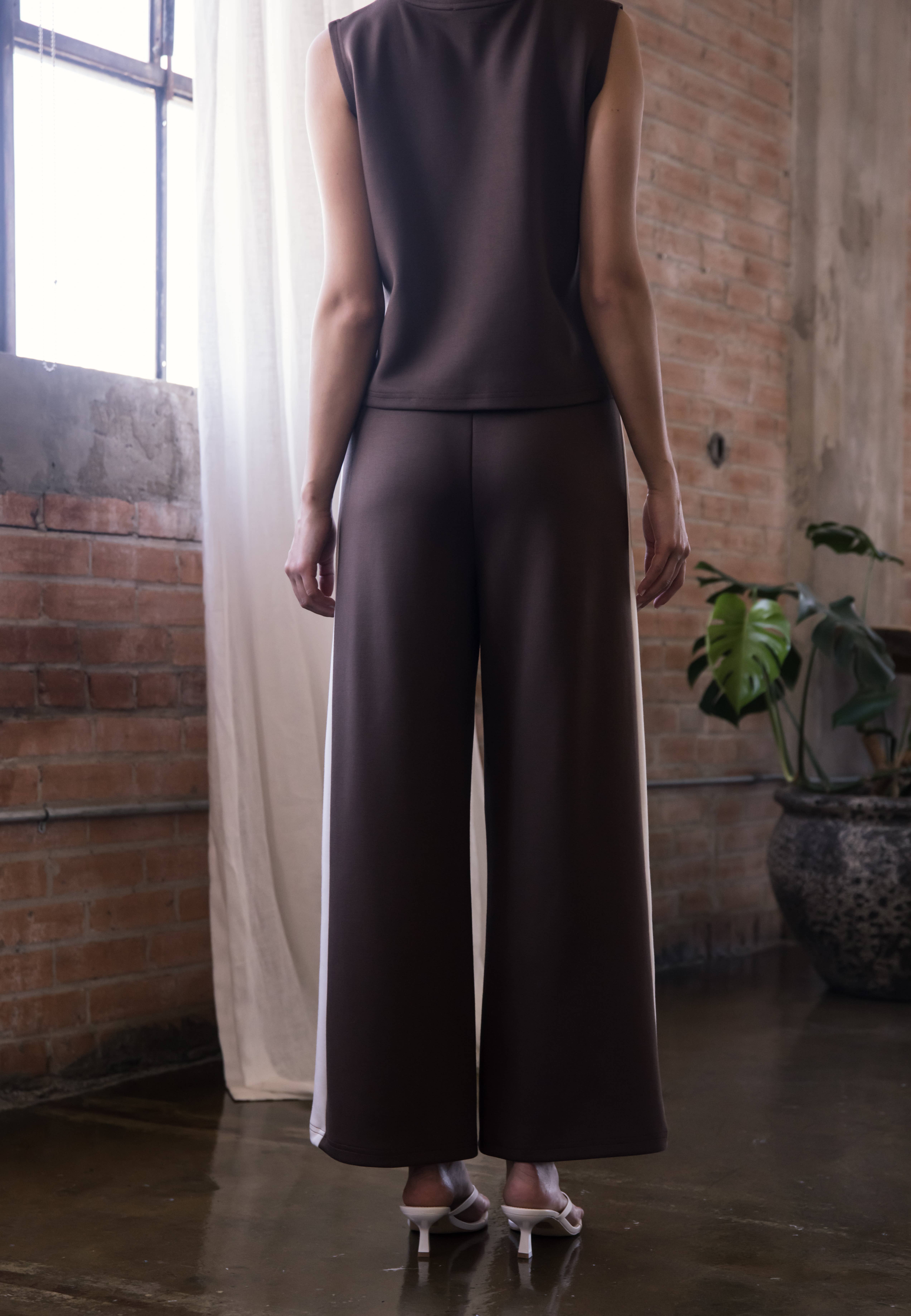 P. CILL – wholesale Pants – Women's – P. CILL Butter Modal Side Stripe Wide Leg Pants33