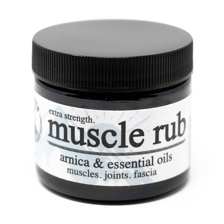 muscle rub. arnica & essential oils for wholesale by Roots Apothecary
