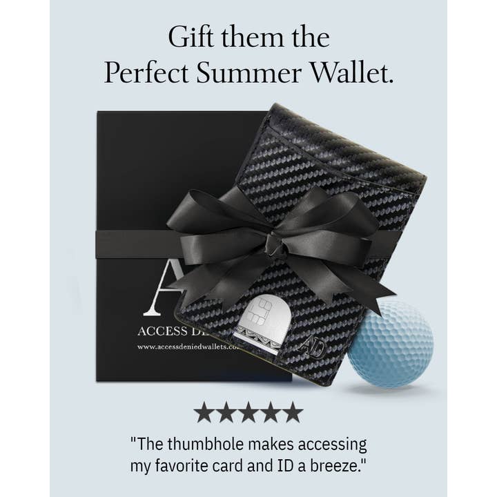 Access Denied Accessories - Wholesale Wallet - Men's - Bifold Wallets For Men Slim Wallet Leather RFID Pull Strap 9