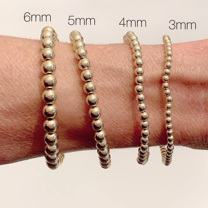Jeny Baker Designs - Wholesale Beaded Bracelet - 14k Gold Filled Beaded Bracelets