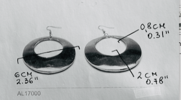 BABY JOYS - Wholesale Dangle Earrings - SILVER EARRINGS6