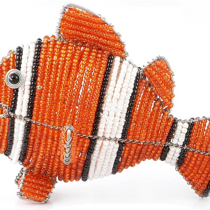 Beadworx By Extol Accessories Ltd. - Wholesale Sculpture - Clown Fish, Asst Set of 3