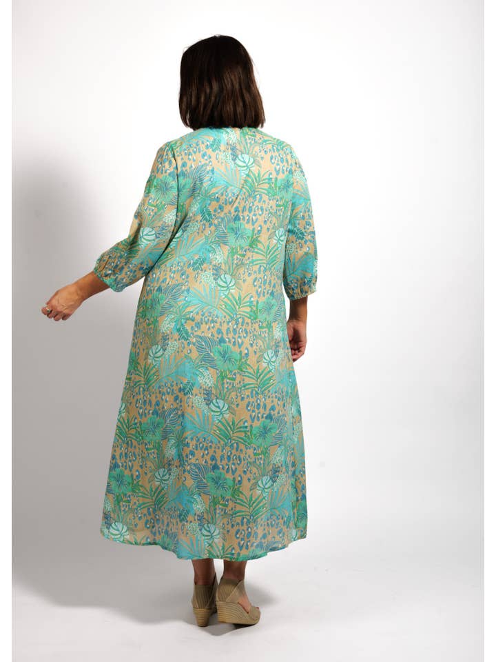 Mozaic by Euro Dreaming - Wholesale Dress – Women's - Freya Dress in Sandy Ferns