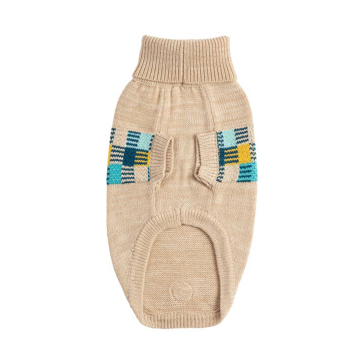 GF Pet - Wholesale Pet Sweater - Dog - GF Pet Winter Sailor Sweater - Oatmeal Mix1