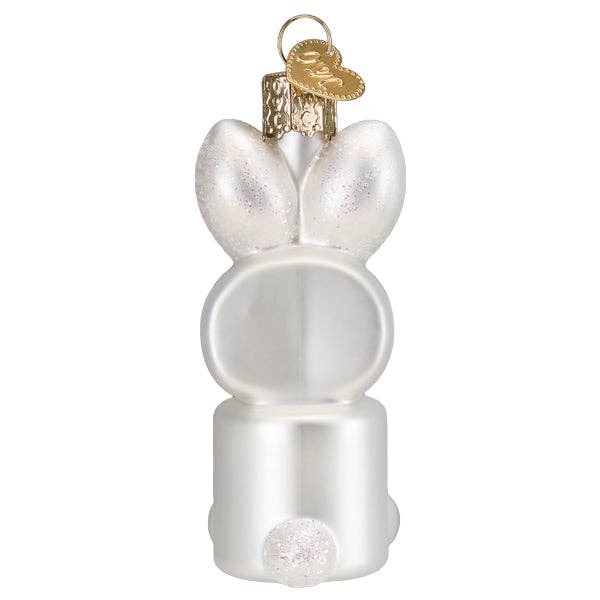 Old World Christmas - Wholesale Ornament - Marshmallow Bunny Ornament2