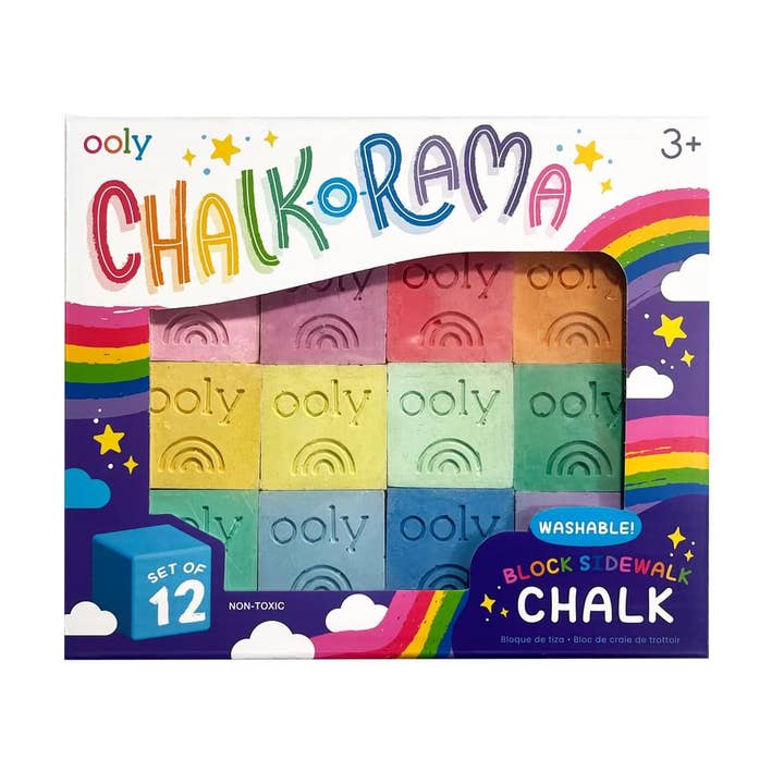 Bobangles - Wholesale Chalk - Ooly Chalk-O-Rama Sidewalk Chalk