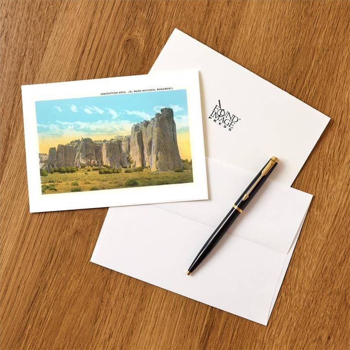 Found Image Press - Wholesale Stationery/Notecard Set - Greeting Card AZ-192 El Moro National Monument1