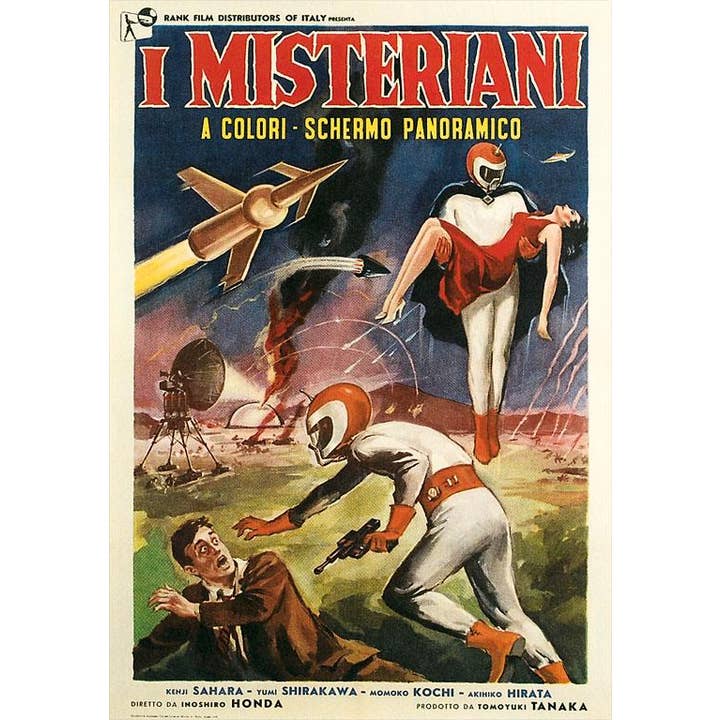 Found Image Press - Vente Aimants - Affiche Magnet OS-31 pour film d'horreur italien