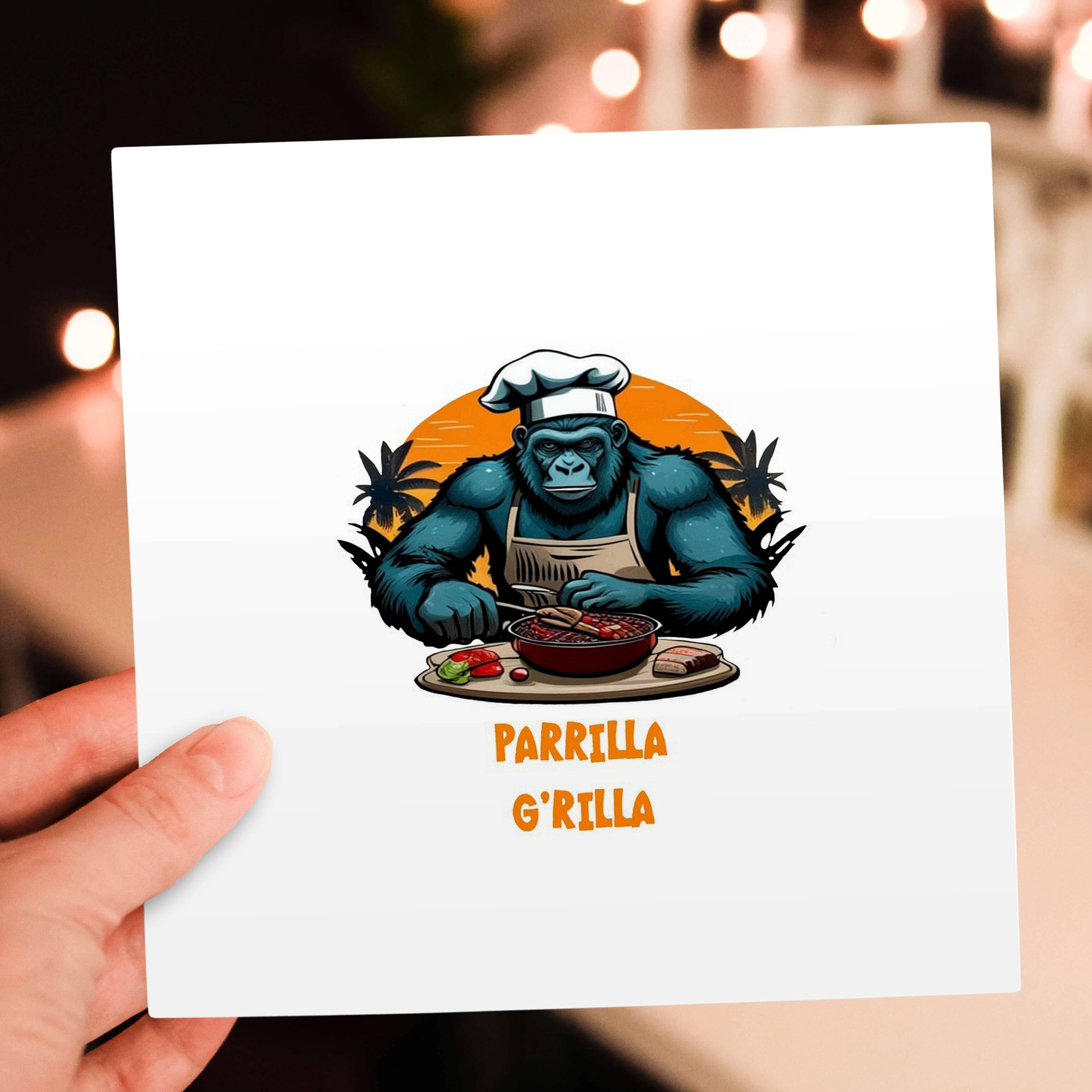 3dRose – wholesale Vardagliga hälsningskort – 3dRose, Grillmästare BBQ Griller Rolig Ordlek, Gratulationskort5