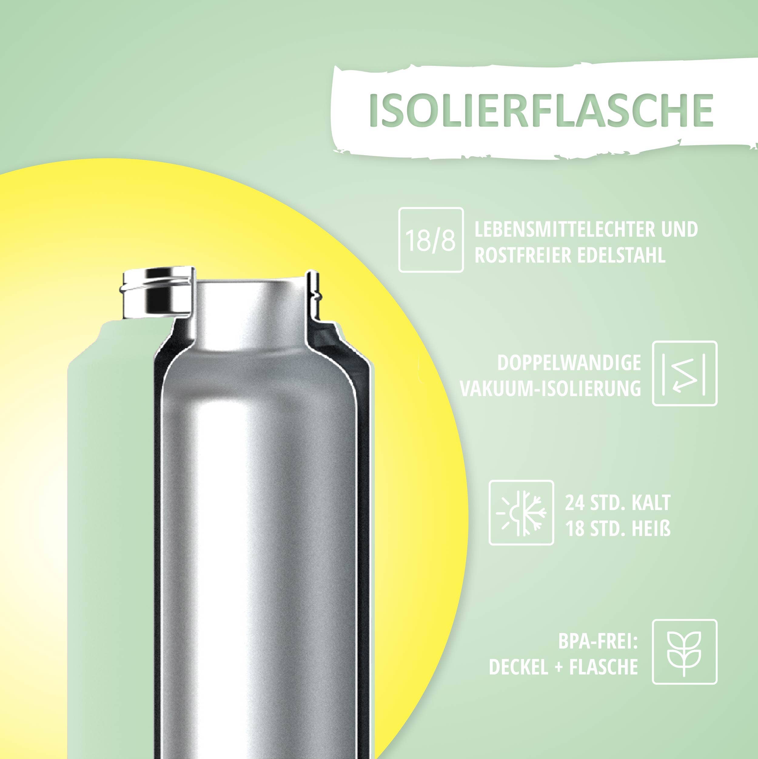 Brandt & Rieck GbR - Wholesale Water Bottle - Wasserflasche - 350ml - Safari3