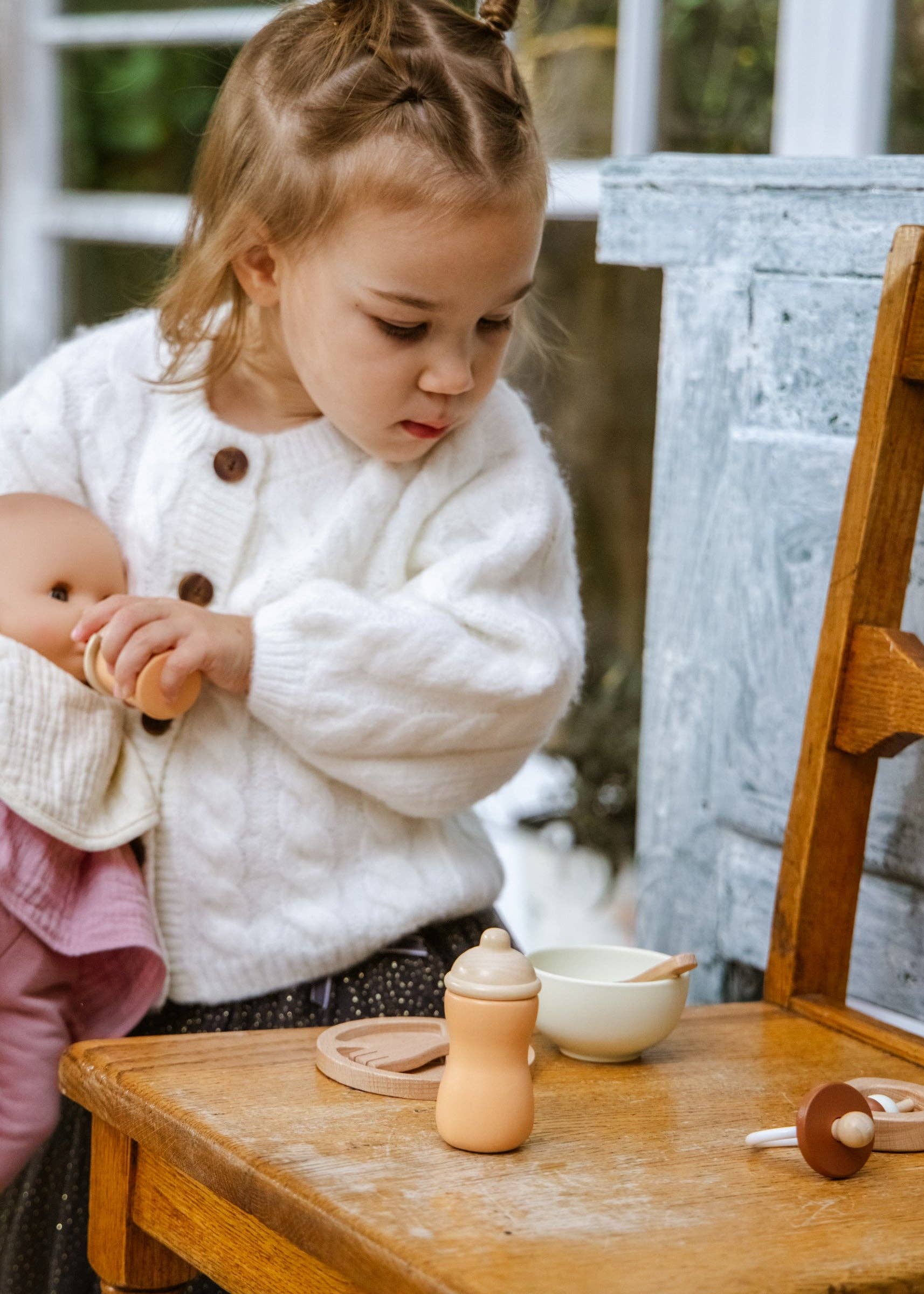 Coco Village - Wholesale Doll Accessory Kit - Kids - Doll Accessories Wooden Playset5