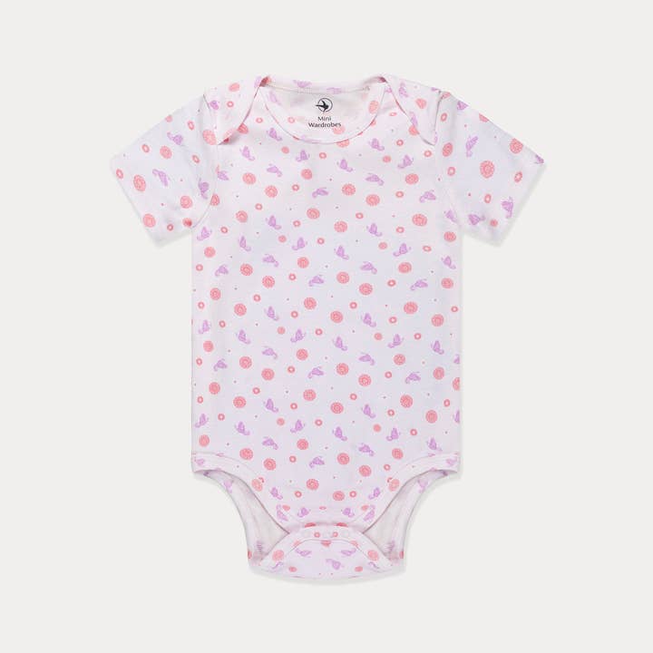 Mini Wardrobes - Wholesale Bodysuit (Non-Footed) - Baby - Baby Bodysuit, Infant Bodysuit, Multiple Colors, Ribbed Soft Cotton