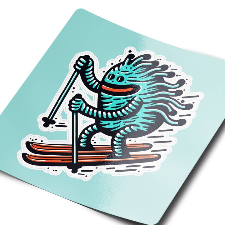 Bumblebird - Wholesale Sticker - Skier Sticker0