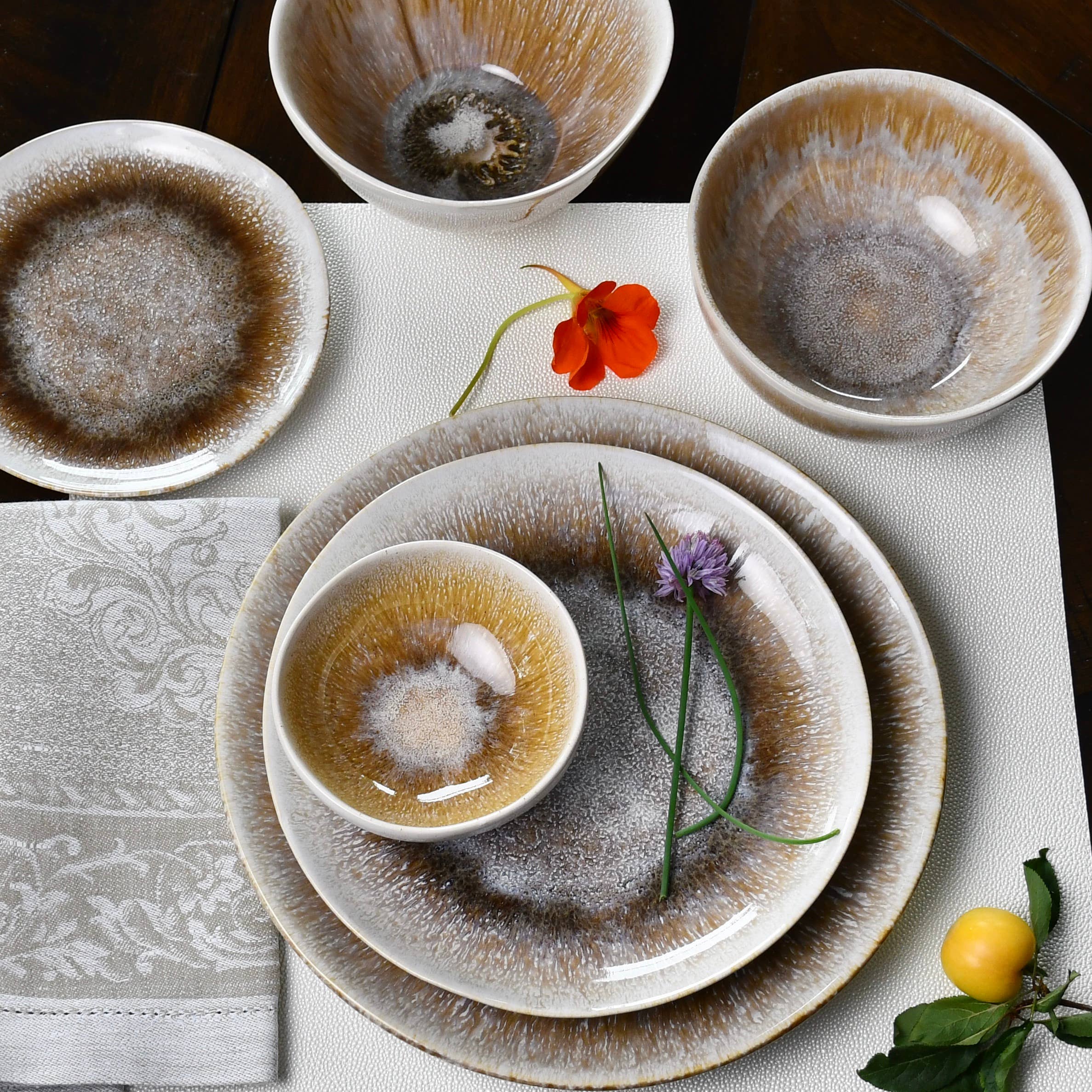 Carmel Ceramica - Vente Vaisselle d'apéritif - Point Lobos Assiette apéritif4